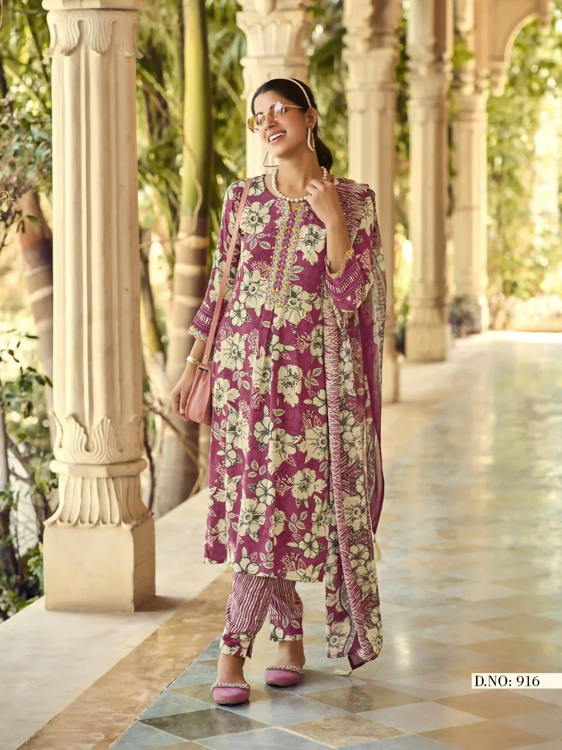 Karissa Haseena Vol 2 Rayon Print Wholesale Readymade Salwar Suit Catalog — Wholesale Salwar Suits, Karissa wholesale from Surat - Gallery Image 3